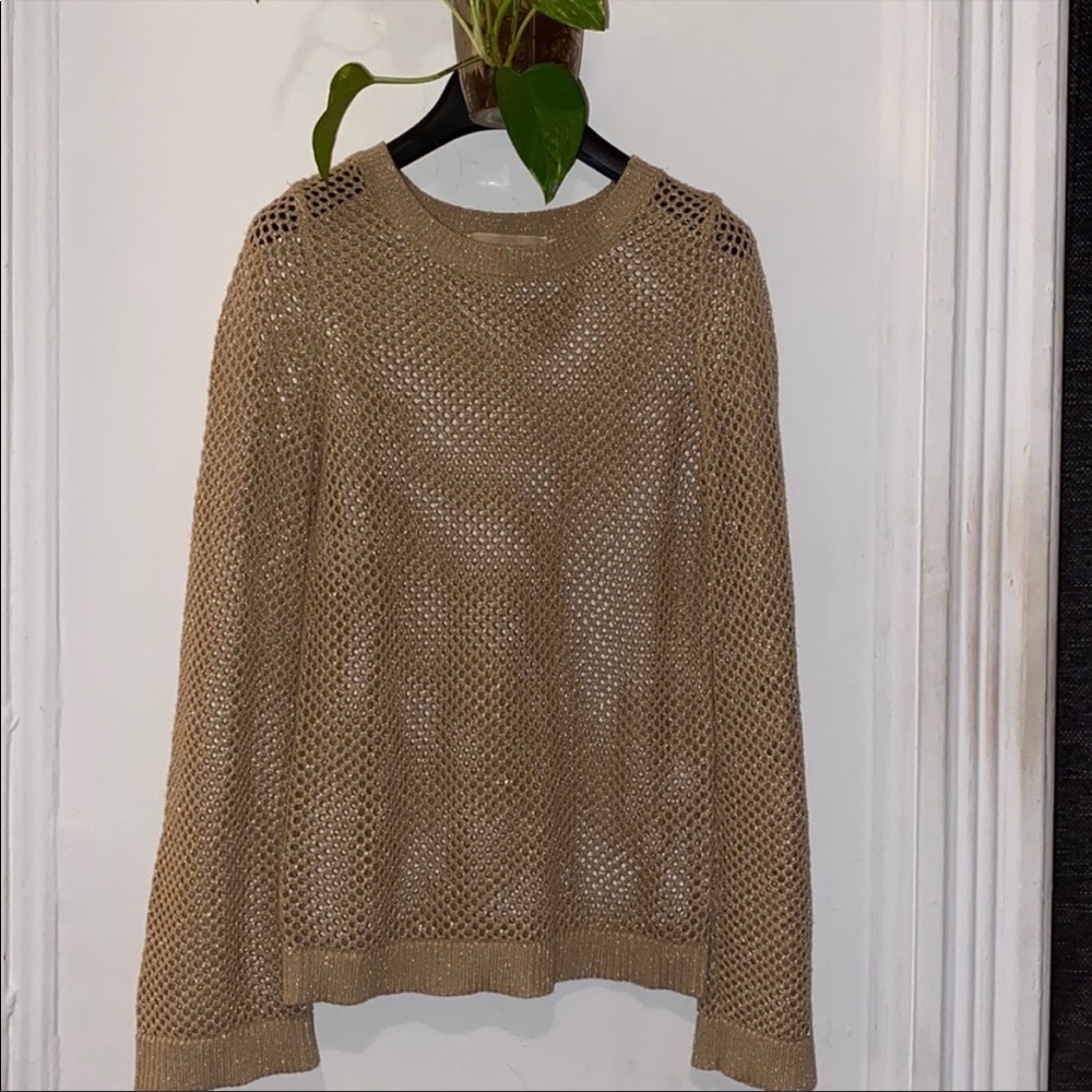 Michael Kors Couture!  Gold w/ Gold Threads  Excellent Condition . 🌸